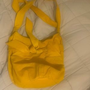 Kooba Bag in Yellow with Bow-Hard to Find Style